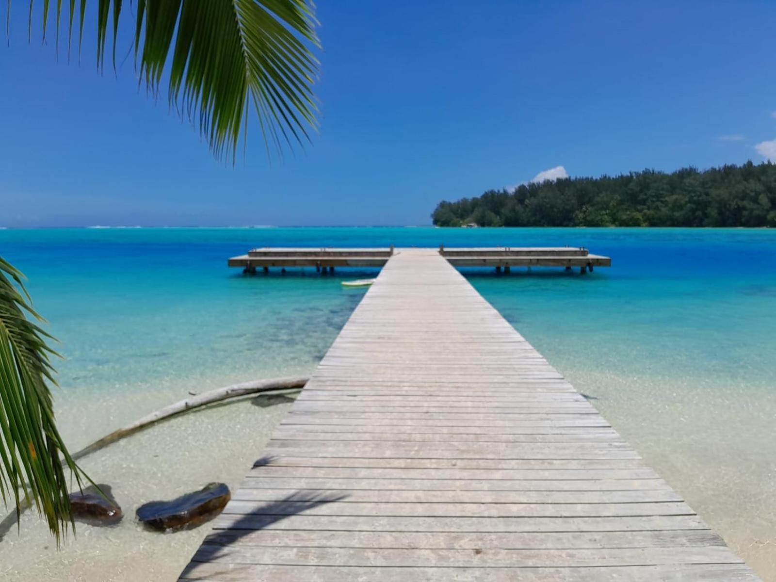 Tema'E Beach House Temae Zewnętrze zdjęcie